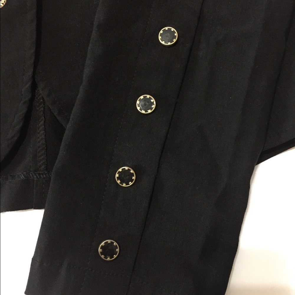 Black Jacket With Embroidery NWOT - Picture 5 of 8